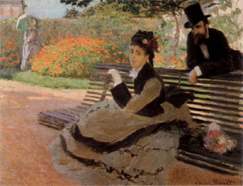 Claude Monet The Bench china oil painting image